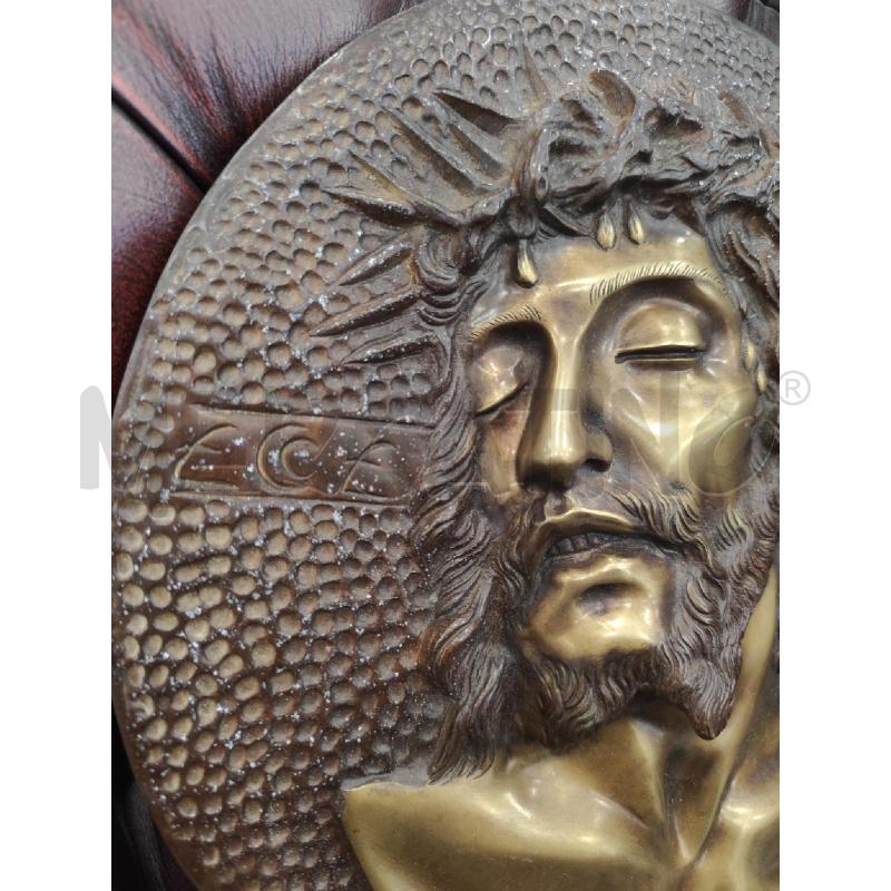 TONDO BRONZO OTTONE ECCE HOMO GESÙ CRISTO | Mercatino dell'Usato Catanzaro 2