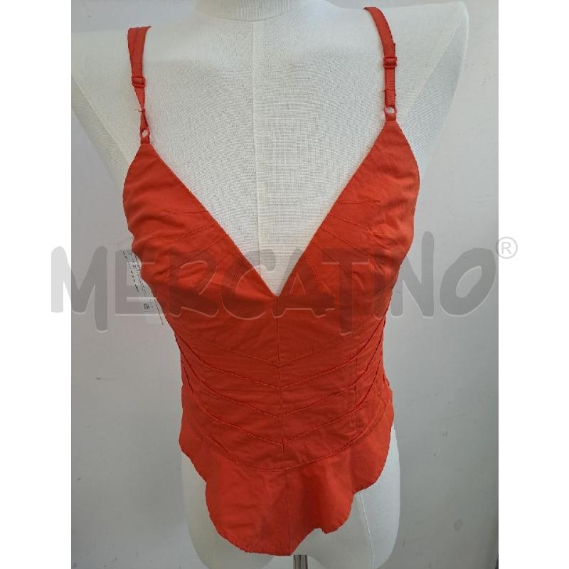 TOP ARMANI ARANCIO CROP  | Mercatino dell'Usato Catanzaro 2