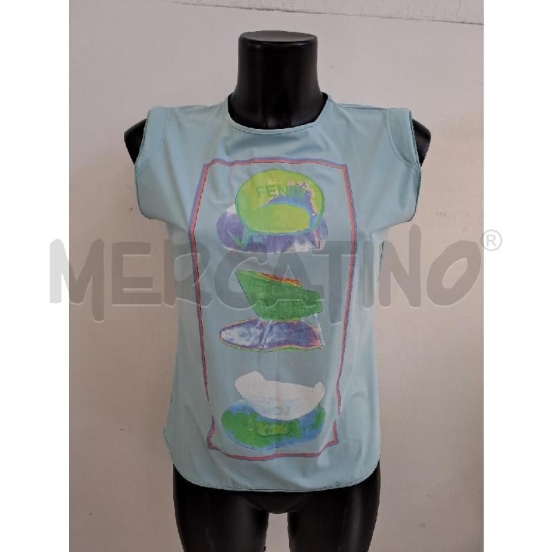 TOP FENDI JEANS AZZURRO  | Mercatino dell'Usato Catanzaro 1