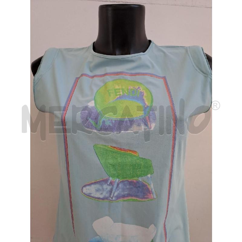 TOP FENDI JEANS AZZURRO  | Mercatino dell'Usato Catanzaro 2