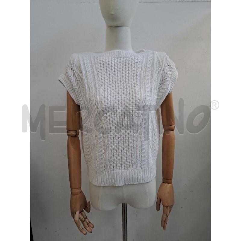 TOP LAUREN RALPH LAUREN UNCINETTO BIANCO  | Mercatino dell'Usato Catanzaro 1