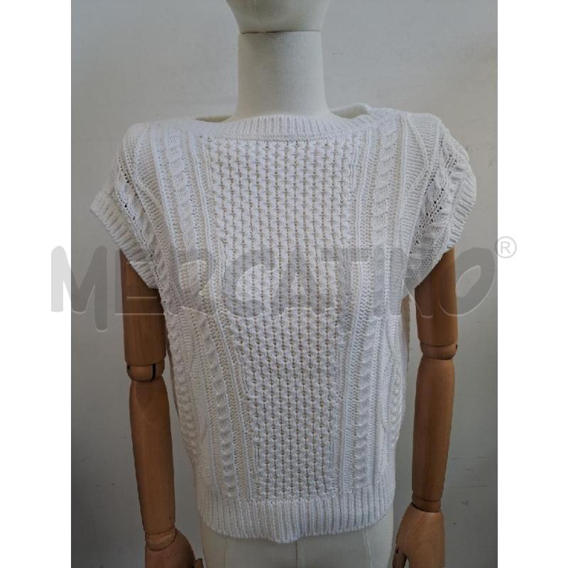 TOP LAUREN RALPH LAUREN UNCINETTO BIANCO  | Mercatino dell'Usato Catanzaro 2