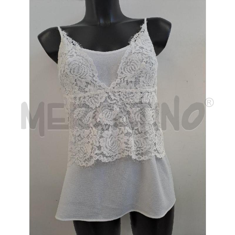 TOP PINKO BIANCO PIZZO  | Mercatino dell'Usato Catanzaro 1