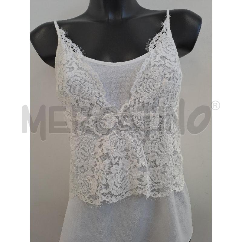 TOP PINKO BIANCO PIZZO  | Mercatino dell'Usato Catanzaro 2