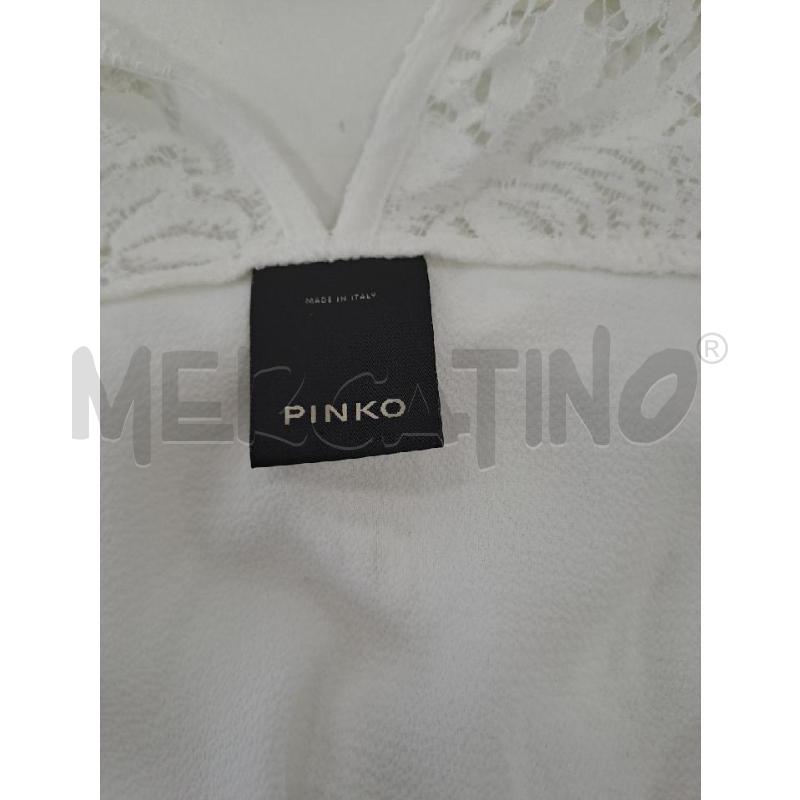 TOP PINKO BIANCO PIZZO  | Mercatino dell'Usato Catanzaro 4