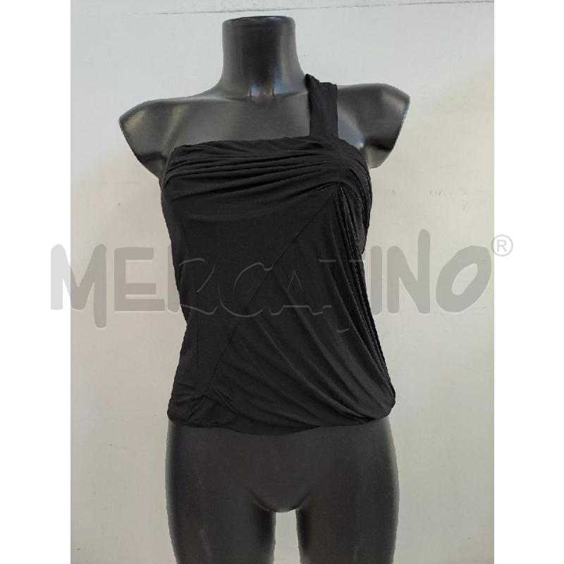 TOP PINKO NERO MONOSPALLA  | Mercatino dell'Usato Catanzaro 1