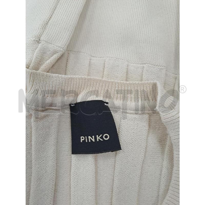 TOP PINK COSTINE PANNA BORDO FRANGE | Mercatino dell'Usato Catanzaro 4