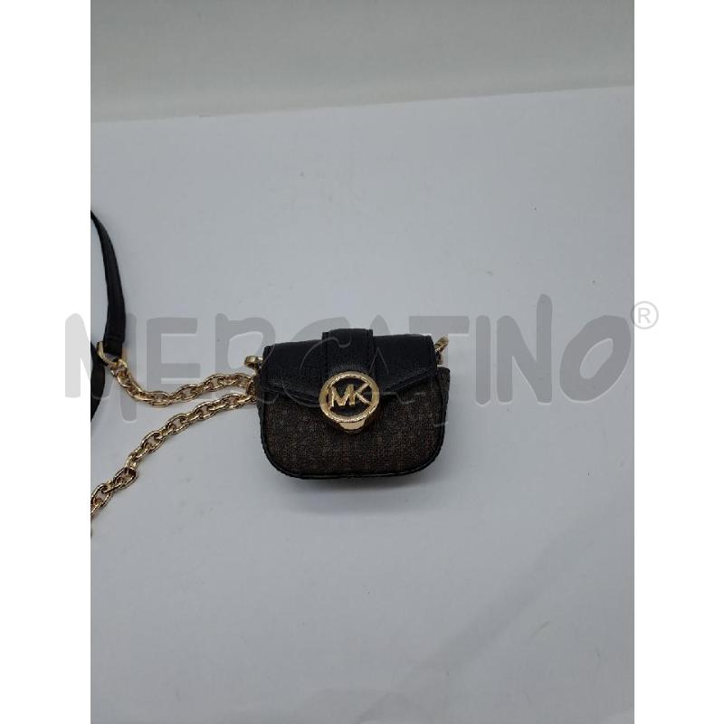 TRACOLLA DONNA AIRPODS MICHAEL KORS MARRONE  | Mercatino dell'Usato Catanzaro 2