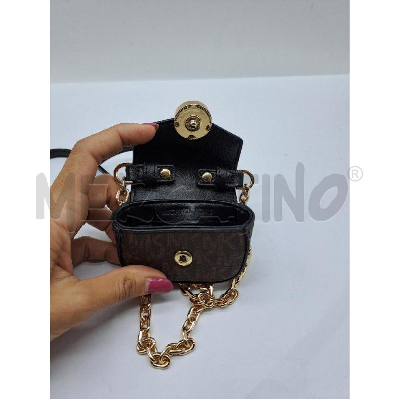 TRACOLLA DONNA AIRPODS MICHAEL KORS MARRONE  | Mercatino dell'Usato Catanzaro 5