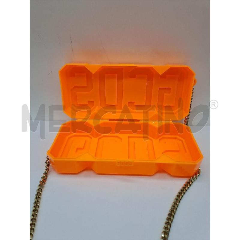TRACOLLA DONNA GCDS ARANCIONE CATENA DORATA | Mercatino dell'Usato Catanzaro 4