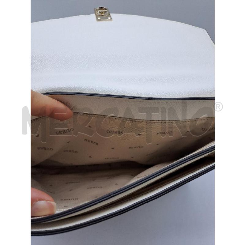 TRACOLLA DONNA GUESS BIANCO SPORCO CATENA | Mercatino dell'Usato Catanzaro 4