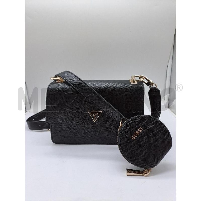 TRACOLLA DONNA GUESS NERO ALEXIE  | Mercatino dell'Usato Catanzaro 1