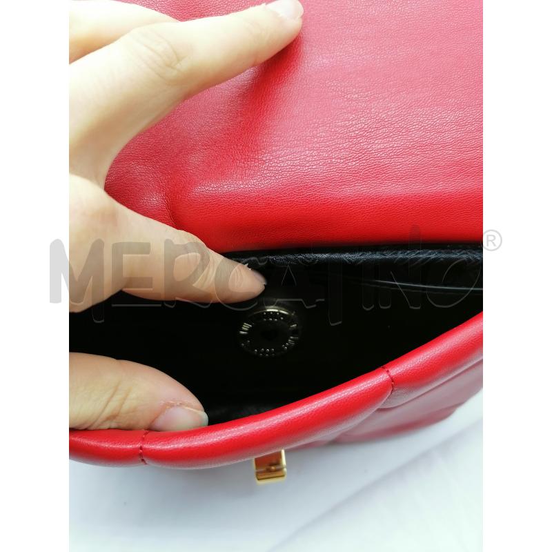 TRACOLLA DONNA LOVE MOSCHINO ROSSO CATENA DORATA | Mercatino dell'Usato Catanzaro 4