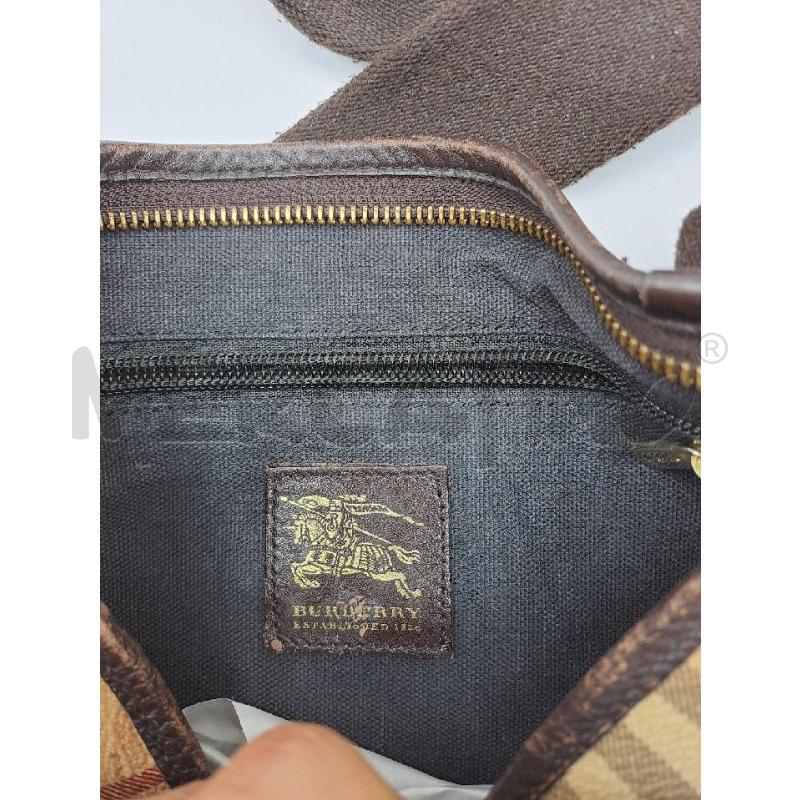 TRACOLLA PELLE BURBERRY  | Mercatino dell'Usato Catanzaro 4