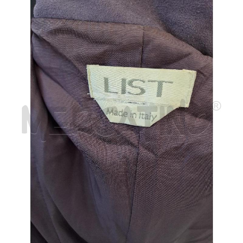 TRENCH DONNA LIST VIOLA SCAMOSCIATO LUNGO  | Mercatino dell'Usato Catanzaro 4