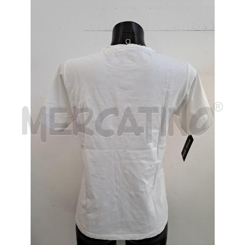 T SHIRT DONNA ELISABETTA FRANCHI BIANCO STAMPA VISO CATENA | Mercatino dell'Usato Catanzaro 3