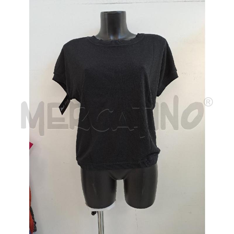 T SHIRT DONNA INTREND NERO LACCIO SCHIENA  | Mercatino dell'Usato Catanzaro 1