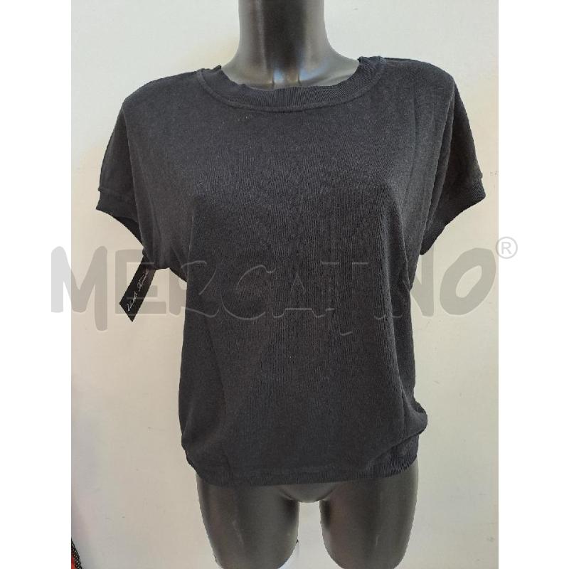 T SHIRT DONNA INTREND NERO LACCIO SCHIENA  | Mercatino dell'Usato Catanzaro 2