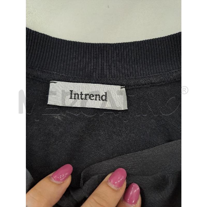 T SHIRT DONNA INTREND NERO LACCIO SCHIENA  | Mercatino dell'Usato Catanzaro 4