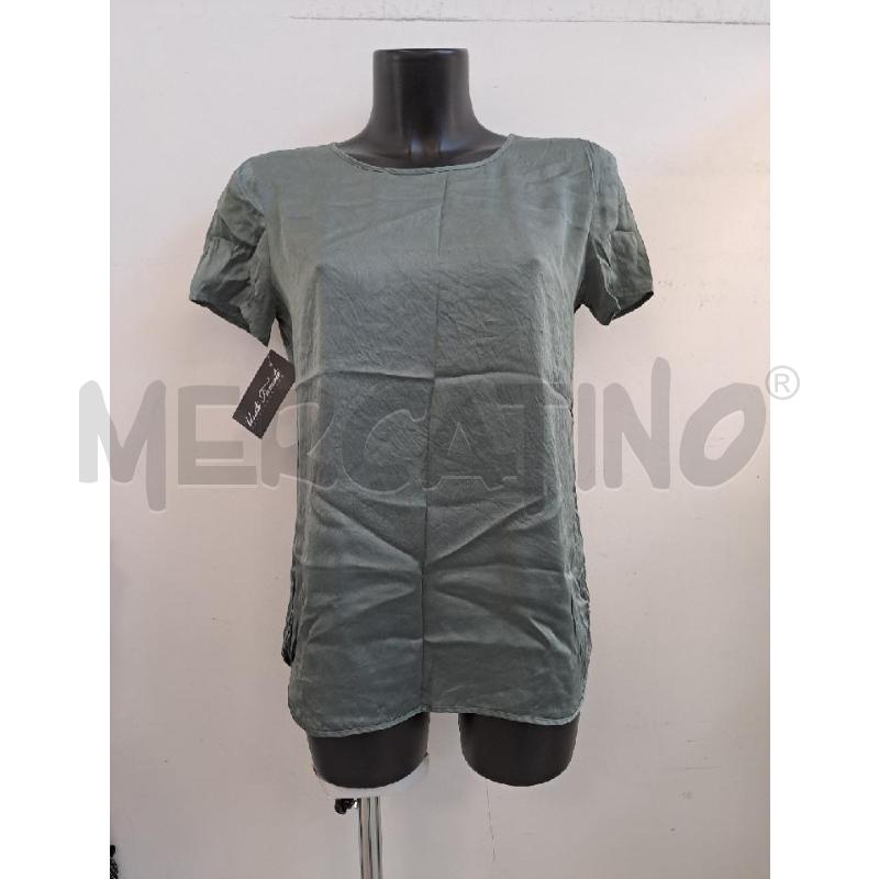 T SHIRT DONNA MAXMARA VERDE RASATA  | Mercatino dell'Usato Catanzaro 1