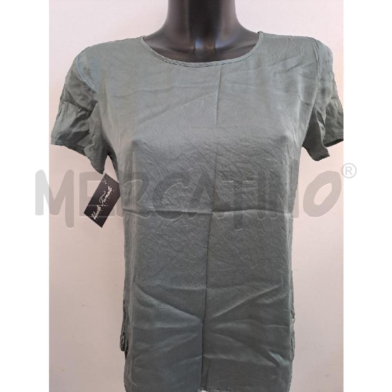 T SHIRT DONNA MAXMARA VERDE RASATA  | Mercatino dell'Usato Catanzaro 2