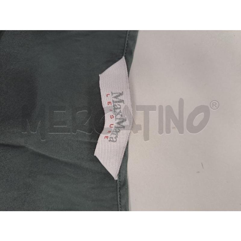 T SHIRT DONNA MAXMARA VERDE RASATA  | Mercatino dell'Usato Catanzaro 4