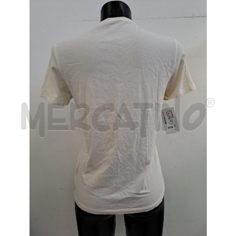 T SHIRT DONNA MONCLER GIALLINO SCRITTA NERO  | Mercatino dell'Usato Catanzaro 3