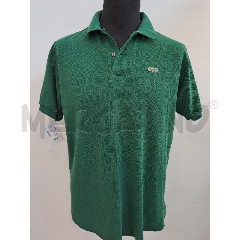 T SHIRT UOMO LACOSTE VERDE  | Mercatino dell'Usato Catanzaro 1