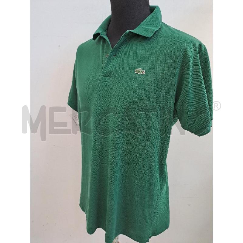 T SHIRT UOMO LACOSTE VERDE  | Mercatino dell'Usato Catanzaro 2