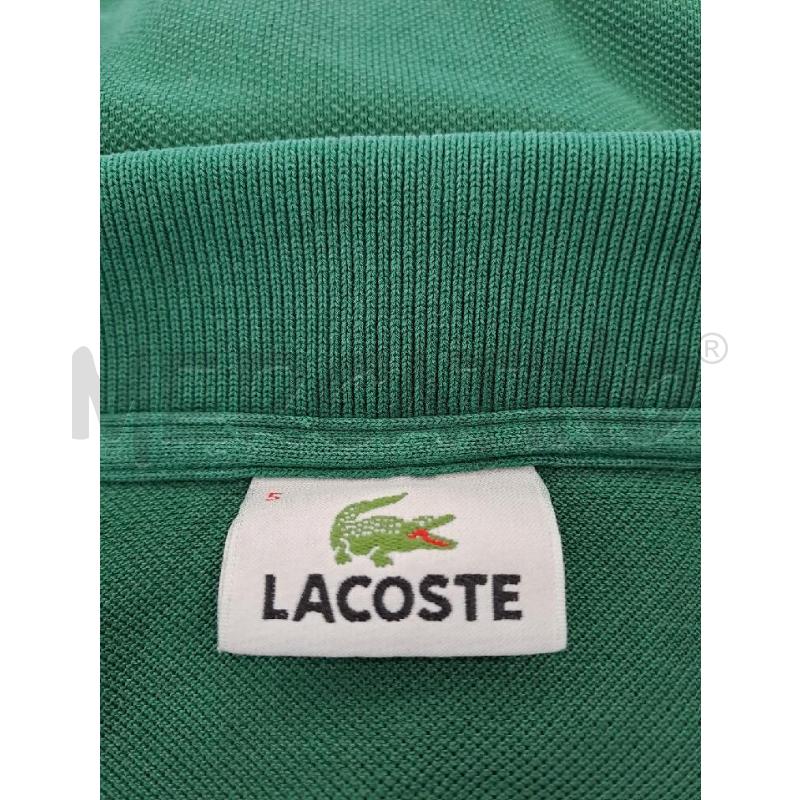 T SHIRT UOMO LACOSTE VERDE  | Mercatino dell'Usato Catanzaro 4