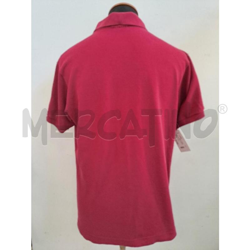 T SHIRT UOMO LCOSTE AMARANTO  | Mercatino dell'Usato Catanzaro 3