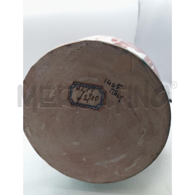 VASO IN CERAMICA  IN CERAMICA FORME GEOMETRICHE FLOREALE  | Mercatino dell'Usato Catanzaro 4