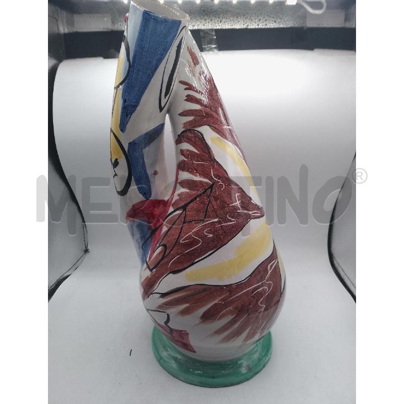 VASO IN CERAMICA  IN CERAMICA FORME GEOMETRICHE FLOREALE  | Mercatino dell'Usato Catanzaro 5
