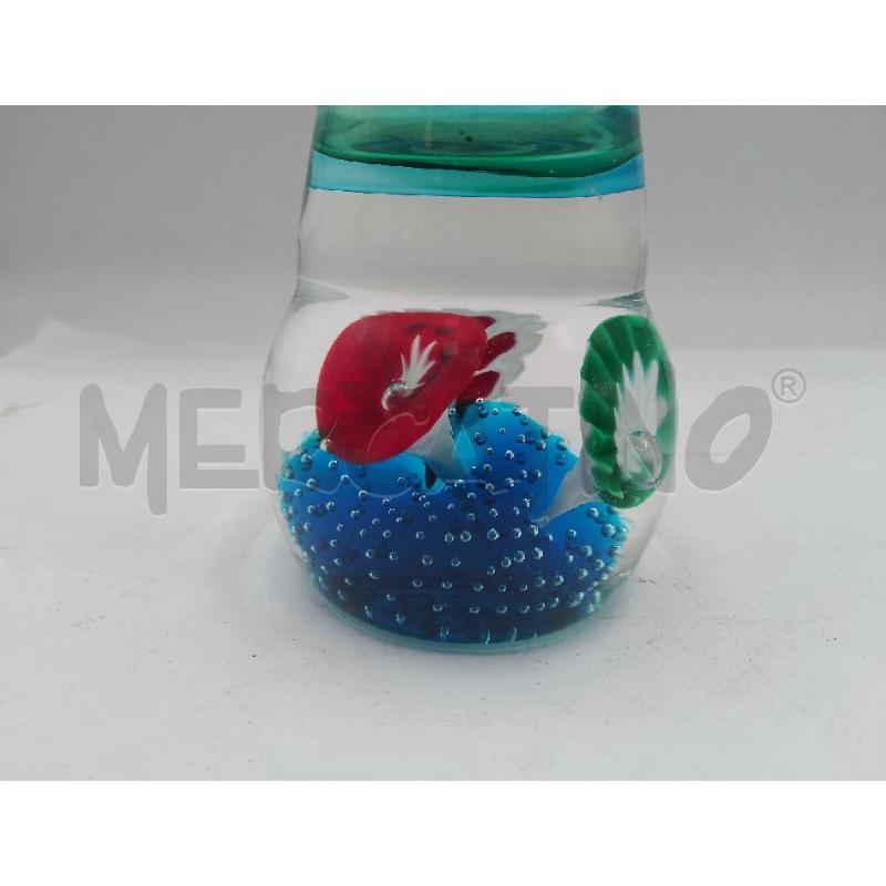 VASO VETRO MURANO IN VETRO SOMMERSO ANNI 70 | Mercatino dell'Usato Catanzaro 3