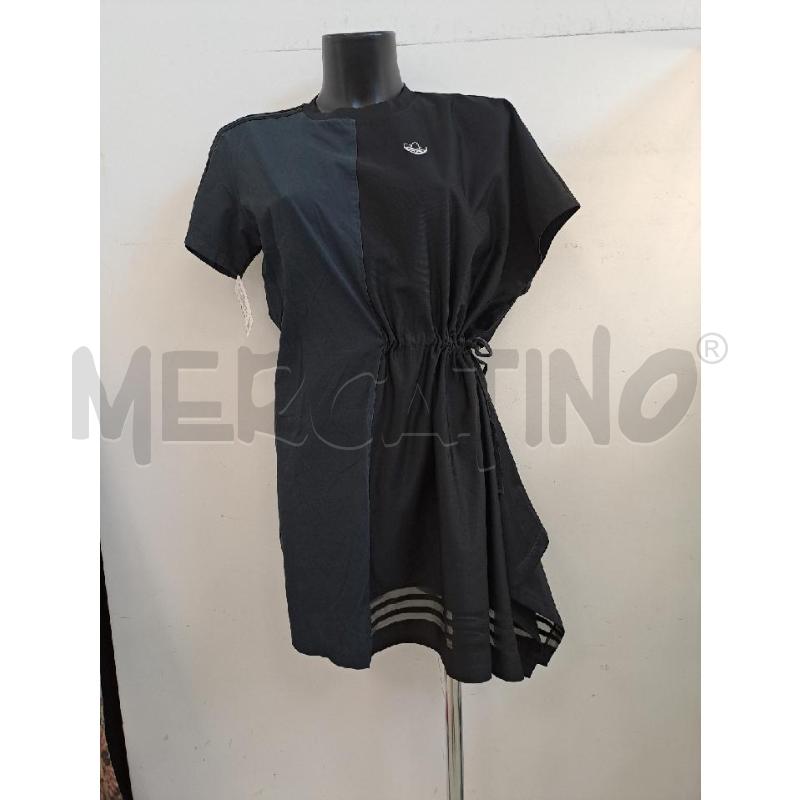 VESTITO DONNA ADIDAS NERO META VLU LACCIO CENTRALE  | Mercatino dell'Usato Catanzaro 1