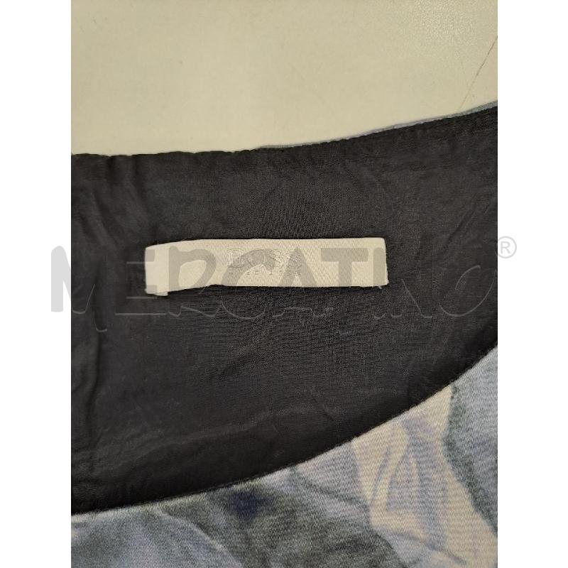 VESTITO DONNA BOSS SMANCIATO SFUMATO BLU CELESTE CERNIERA SCHIENA  | Mercatino dell'Usato Catanzaro 4