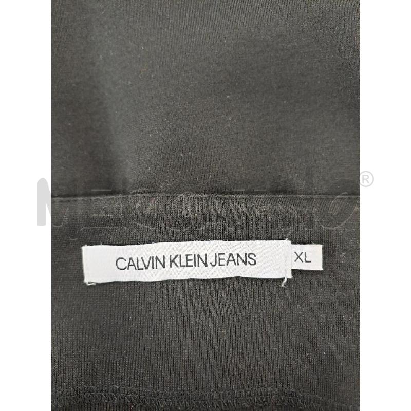 VESTITO DONNA CALVIN KLEIN NERO BANDA BIANCO  | Mercatino dell'Usato Catanzaro 4