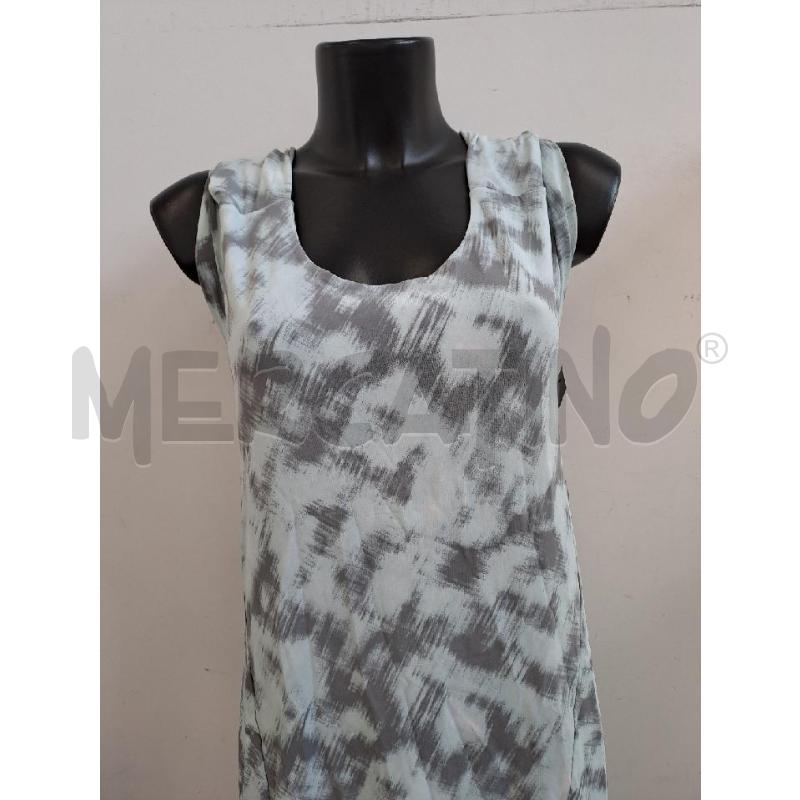 VESTITO DONNA CALVIN KLEIN SFUMATURE GRIGIE CELESTE LACCIO SCHIENA  | Mercatino dell'Usato Catanzaro 2