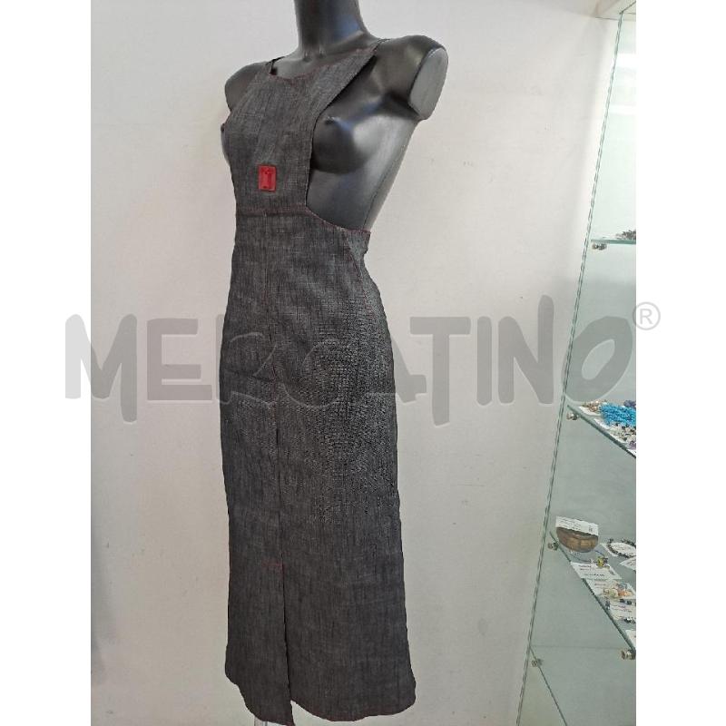 VESTITO DONNA COPCOPINE JEANS GRIGIO | Mercatino dell'Usato Catanzaro 2