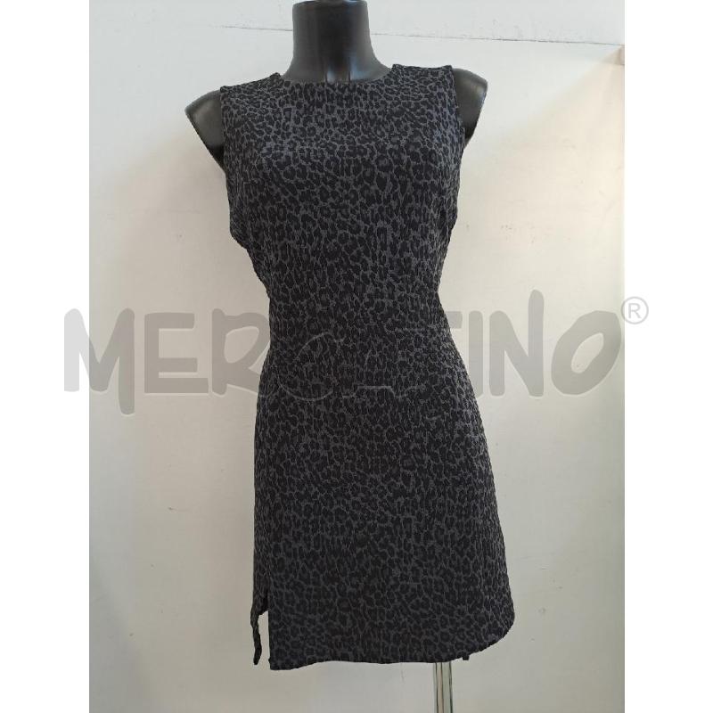 VESTITO DONNA DESIGUAL MACULATO GRIGIO NERO  | Mercatino dell'Usato Catanzaro 1