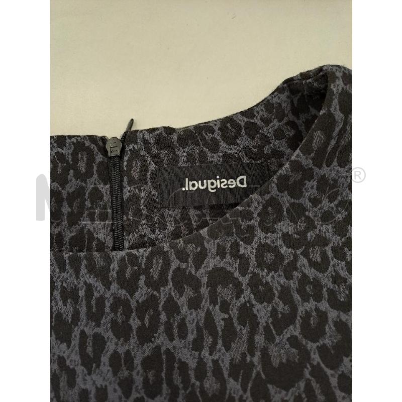 VESTITO DONNA DESIGUAL MACULATO GRIGIO NERO  | Mercatino dell'Usato Catanzaro 4