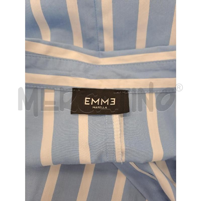 VESTITO DONNA EMME RIGA CELESTE BIANCA  | Mercatino dell'Usato Catanzaro 4