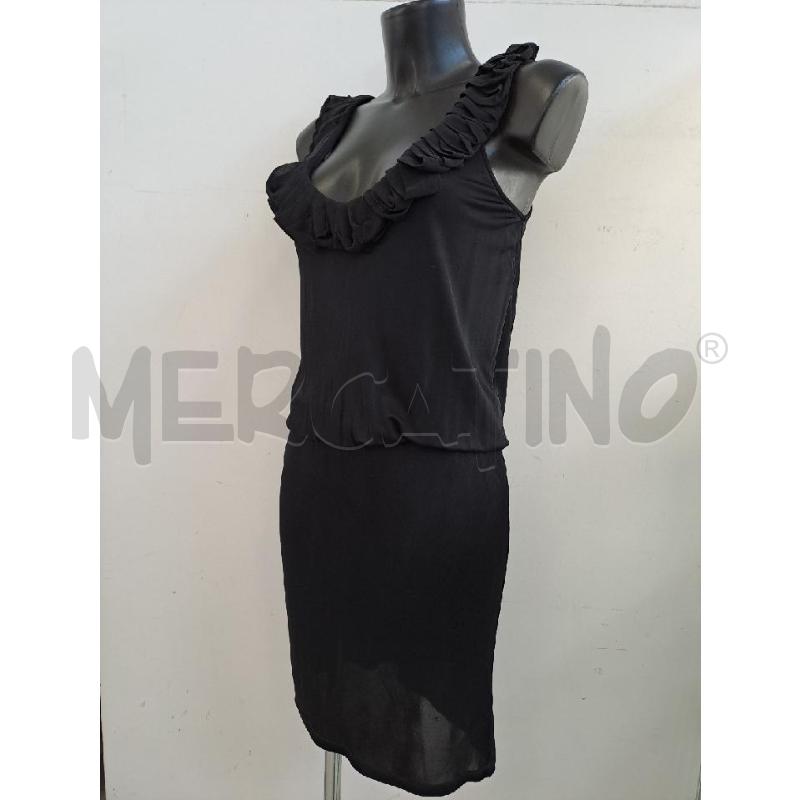 VESTITO DONNA EMPORIO ARMANI NERO GIROMANICA INTRECCIO | Mercatino dell'Usato Catanzaro 2