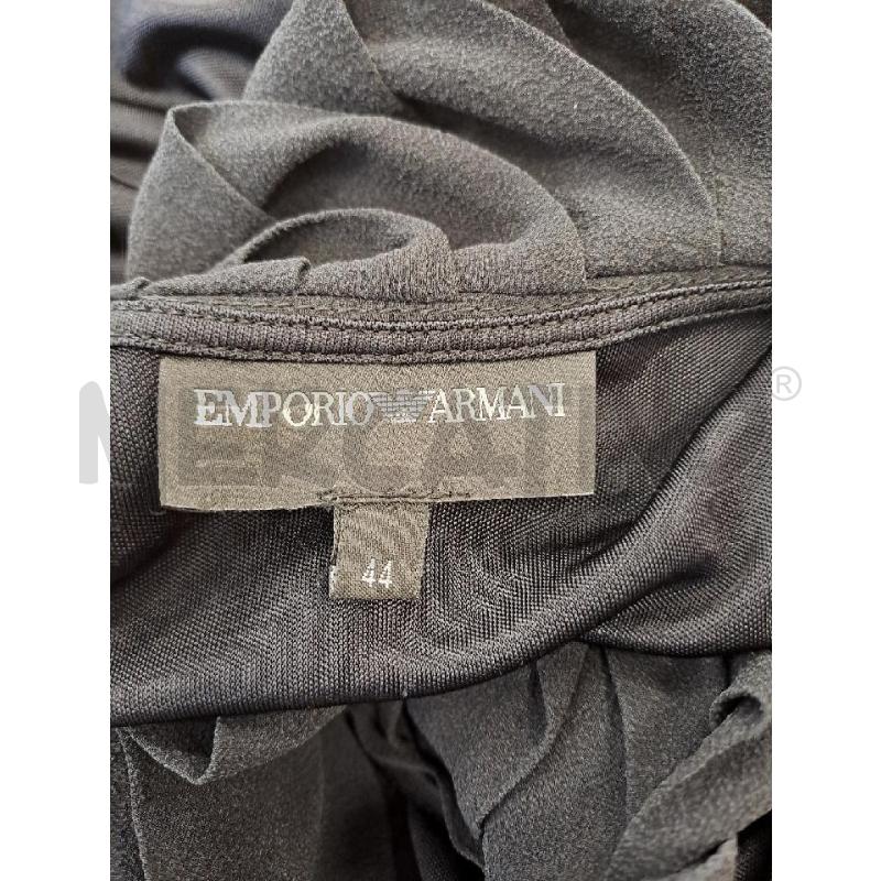 VESTITO DONNA EMPORIO ARMANI NERO GIROMANICA INTRECCIO | Mercatino dell'Usato Catanzaro 4