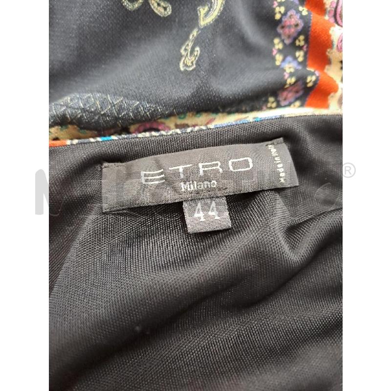 VESTITO DONNA ETRO MLUNGA SCOLLO V BLU PAISLEY  | Mercatino dell'Usato Catanzaro 5