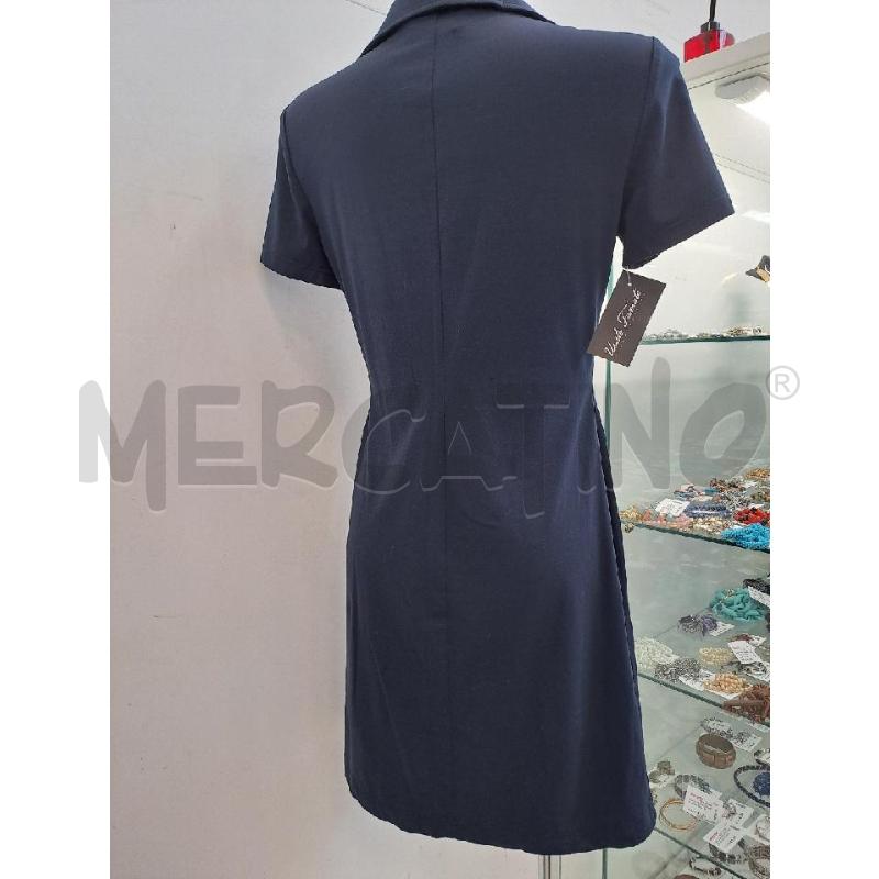 VESTITO DONNA FENDI BLU COLLO TASCHE SOPRA  | Mercatino dell'Usato Catanzaro 3
