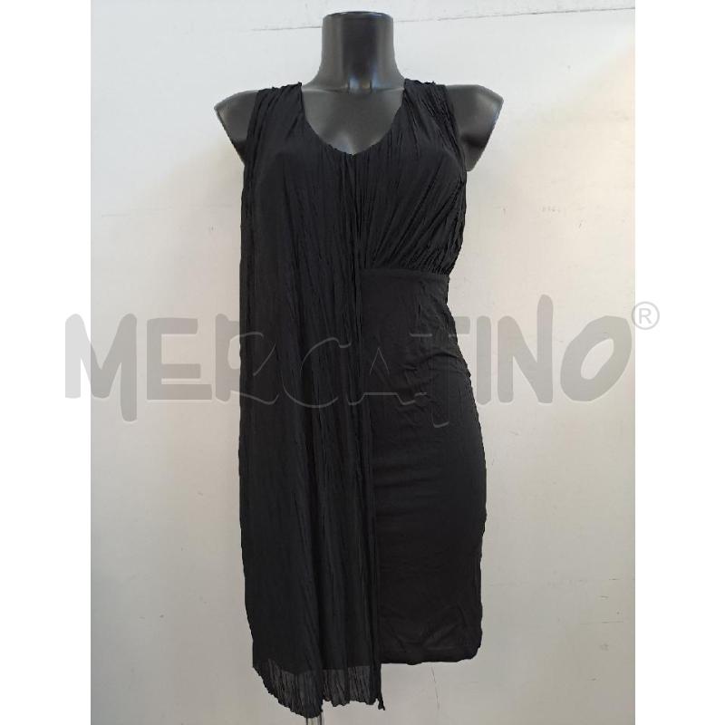 VESTITO DONNA INTREND NERO SMANCIATO CERNIERA SCHIENA  | Mercatino dell'Usato Catanzaro 1