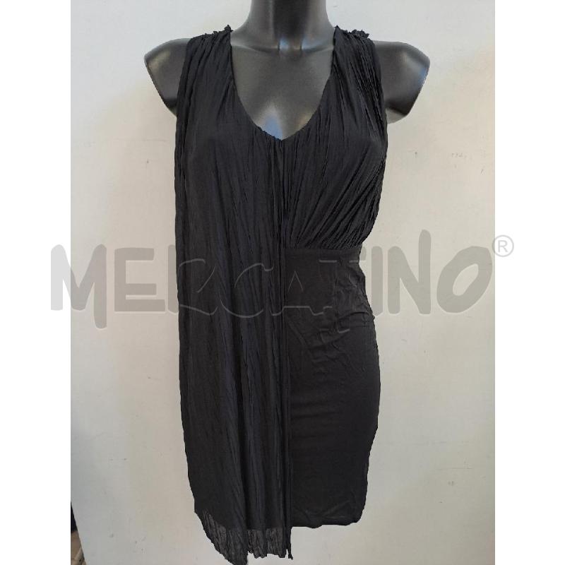VESTITO DONNA INTREND NERO SMANCIATO CERNIERA SCHIENA  | Mercatino dell'Usato Catanzaro 2