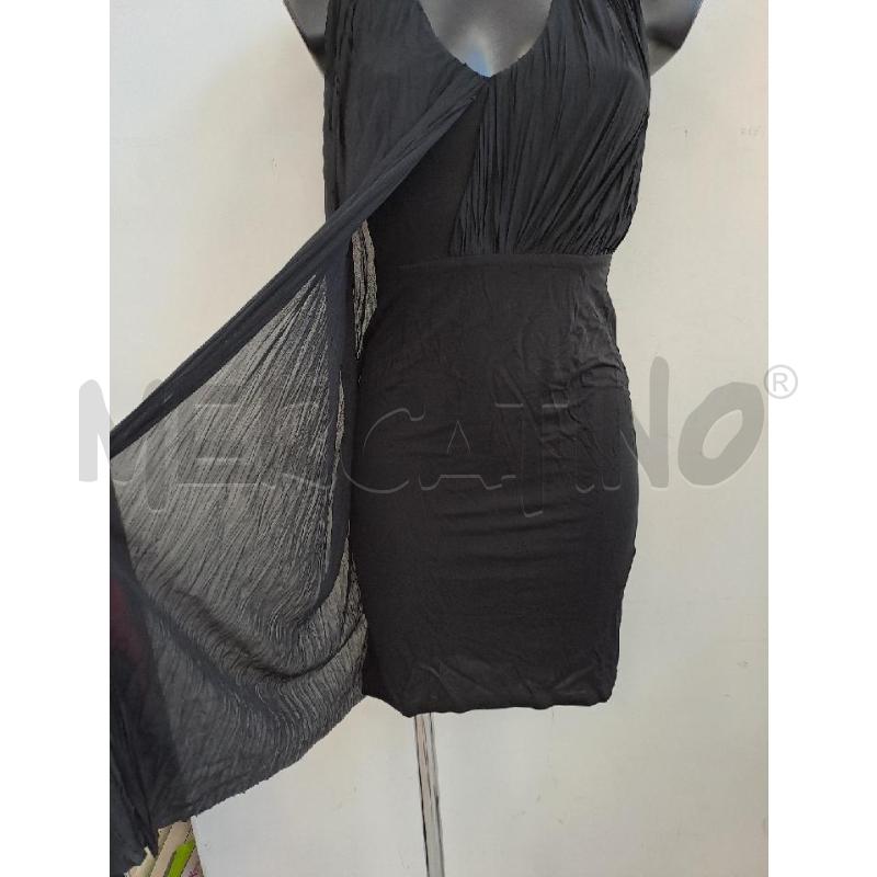 VESTITO DONNA INTREND NERO SMANCIATO CERNIERA SCHIENA  | Mercatino dell'Usato Catanzaro 3