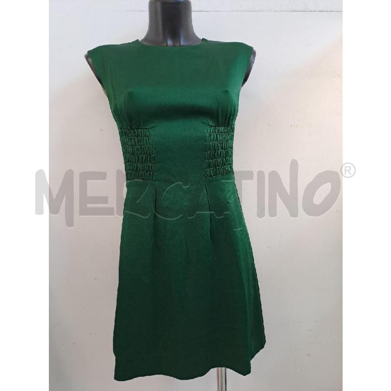 VESTITO DONNA INTREND VERDE INTERNO ROSA | Mercatino dell'Usato Catanzaro 1